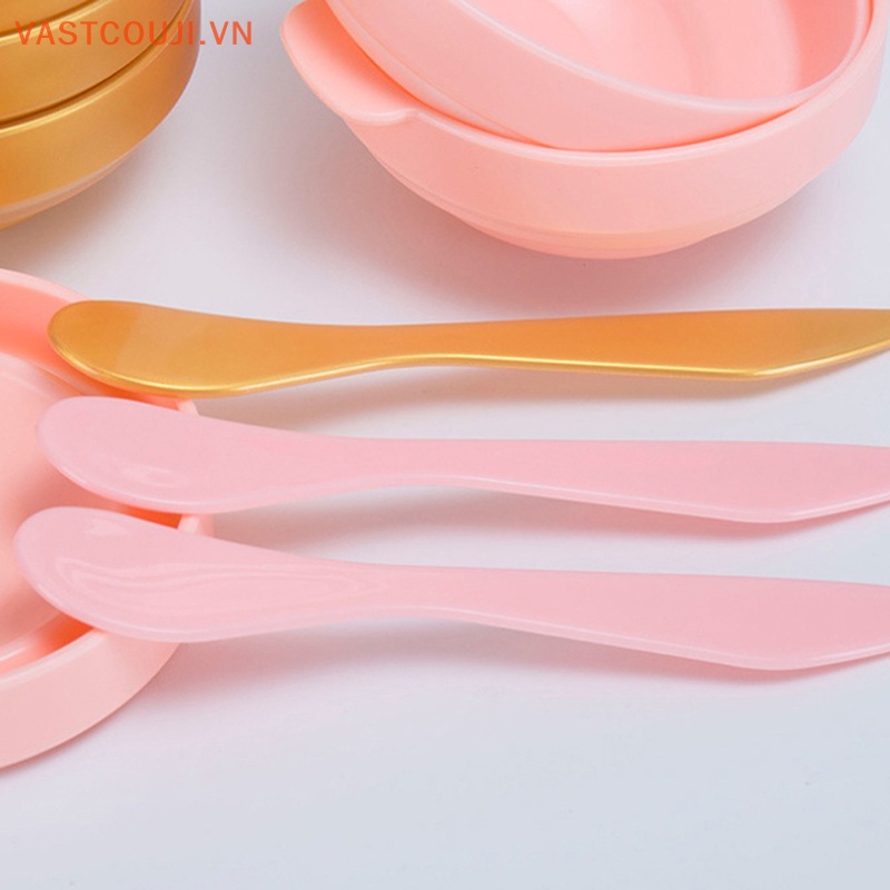 Bộ Dụng Cụ Tự Trộn Mặt Nạ Bằng Silicon Tiện Dụng