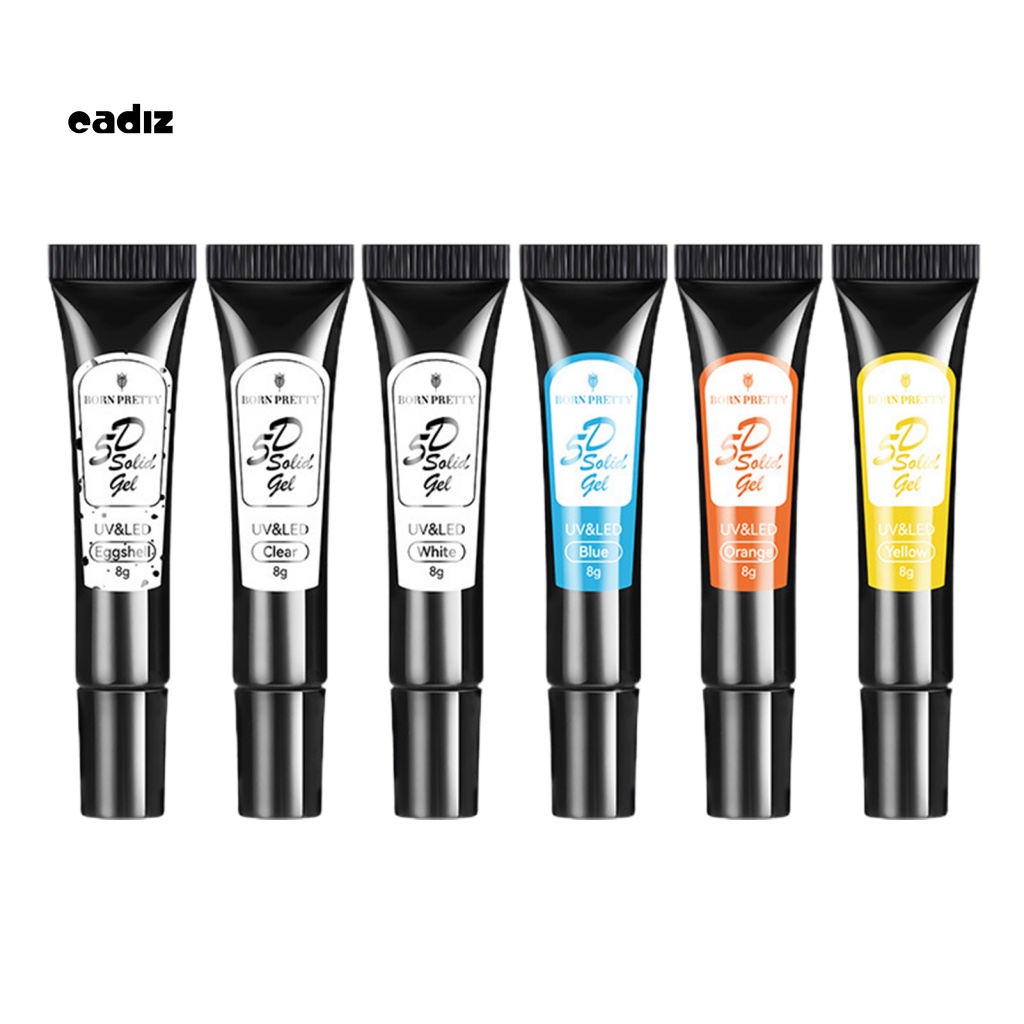 Tuýp Keo Dán Móng UV 5D Mềm Mại Đa Năng Tiện Dụng