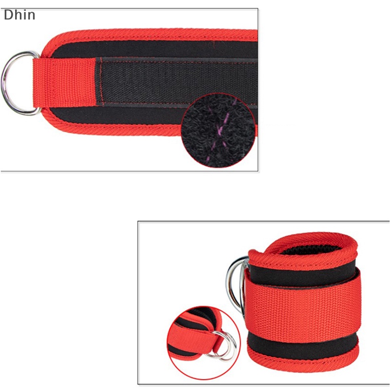 [Dhin] Dây Đai Quấn Cổ Chân Cho Máy Tập Gym Có Đệm Dành Cho Kickbacks Glute COD