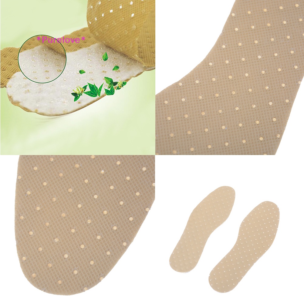 1 Cặp Đế Lót Giày Thấm Hút Mồ Hôi Chất Lượng Cao Mới