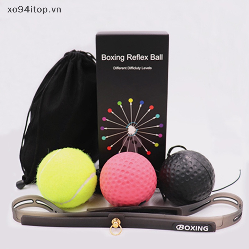 Băng Đô Và Bóng Co Giãn Để Tập Đấm Bốc Tiện Dụng Và Bền