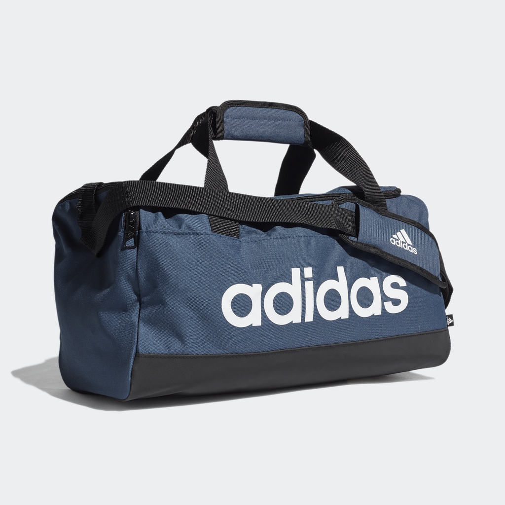 Adidas Phong cách sống Túi Duffel Logo Essentials Siêu Nhỏ Unisex Màu xanh da trời GN2035