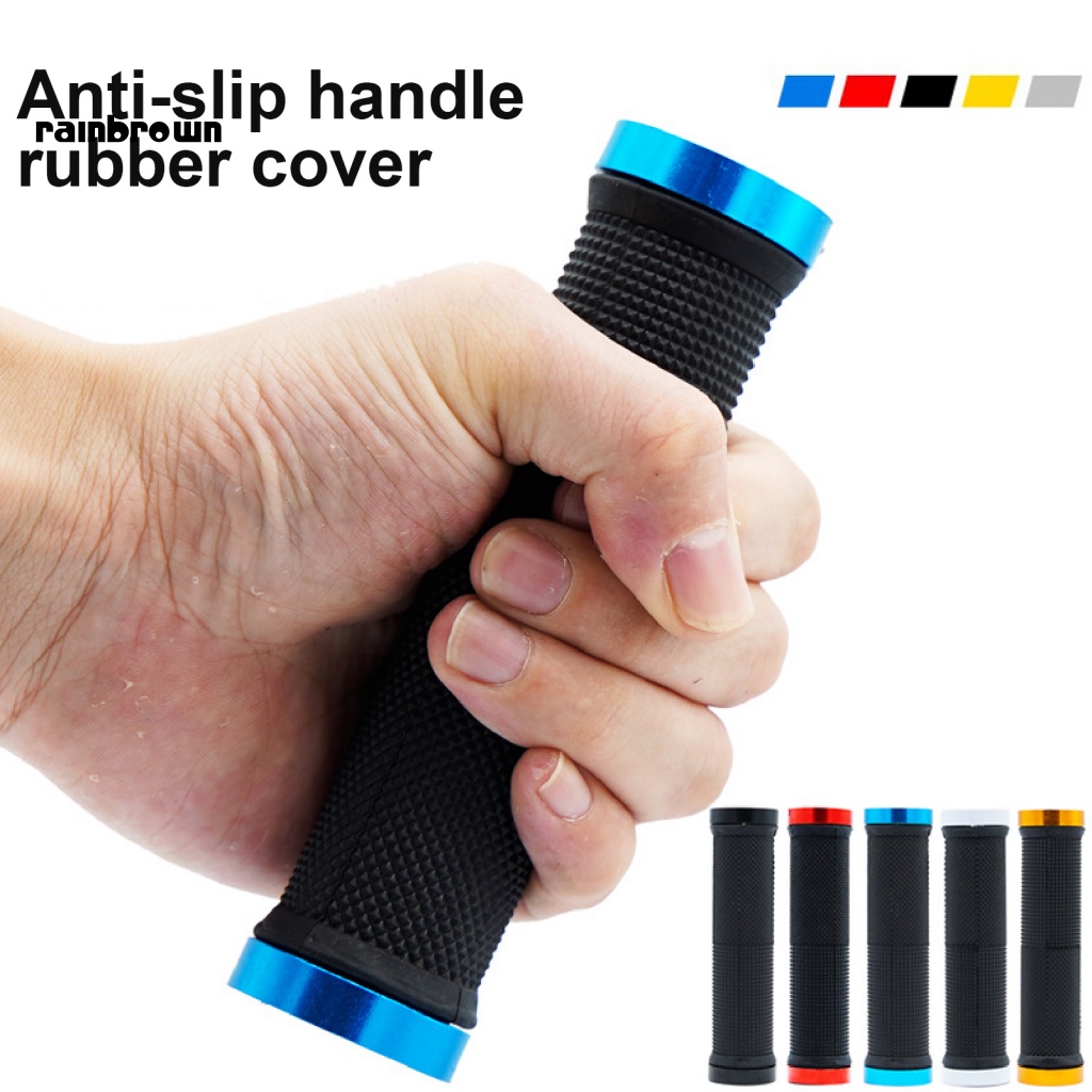 Bộ 2 Bọc Tay Lái Xe Đạp MTB Bằng Cao Su Chống Trượt Kèm Vòng Khóa