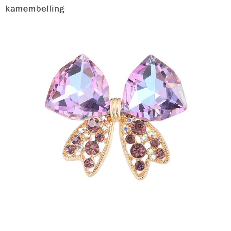 Cài Áo Hình Nơ Đính Đá Thời Trang Cho Nữ