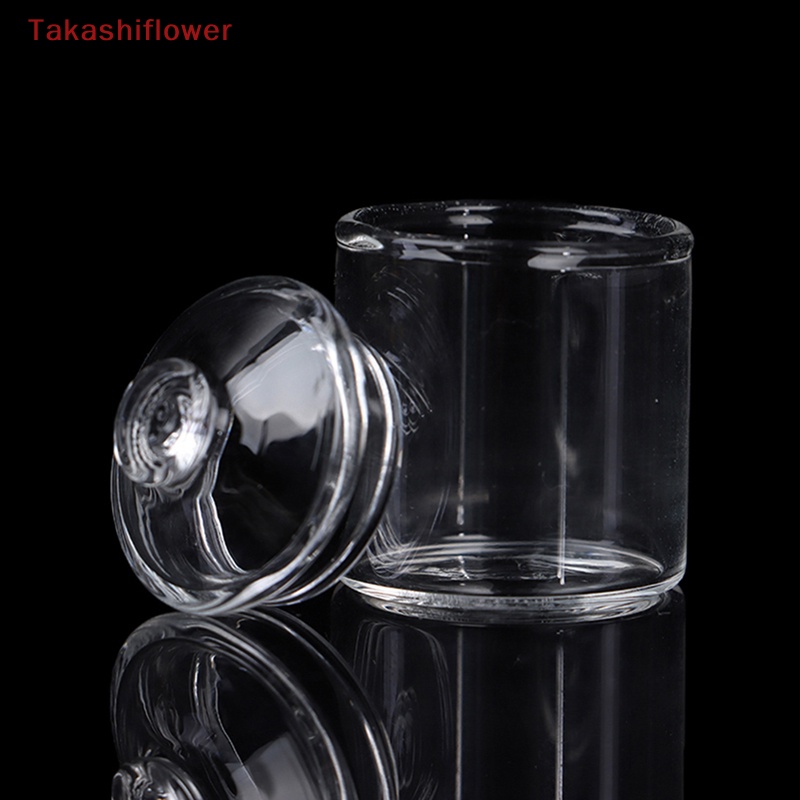 (Takashiflower) Lọ Thủy Tinh borosilicate mini Đựng Kẹo Trang Trí Nhà Búp Bê