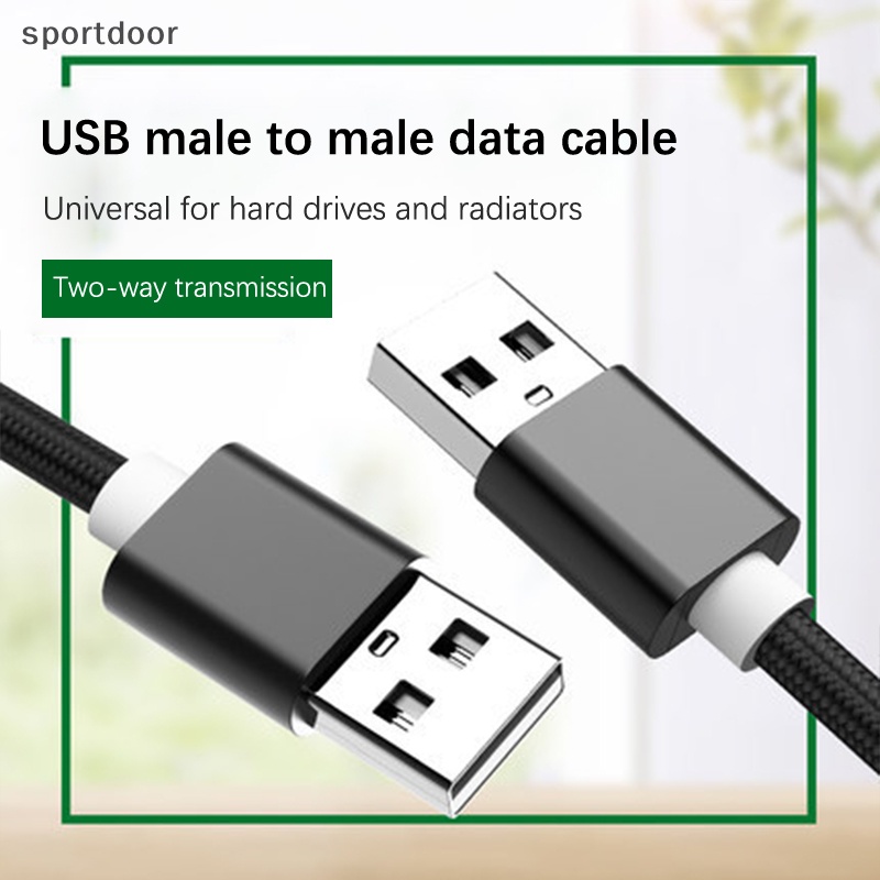 Dây Cáp Nối Dài Hai Cổng USB Sang Cổng USB Cho Ổ Đĩa Cứng / TV / PC /