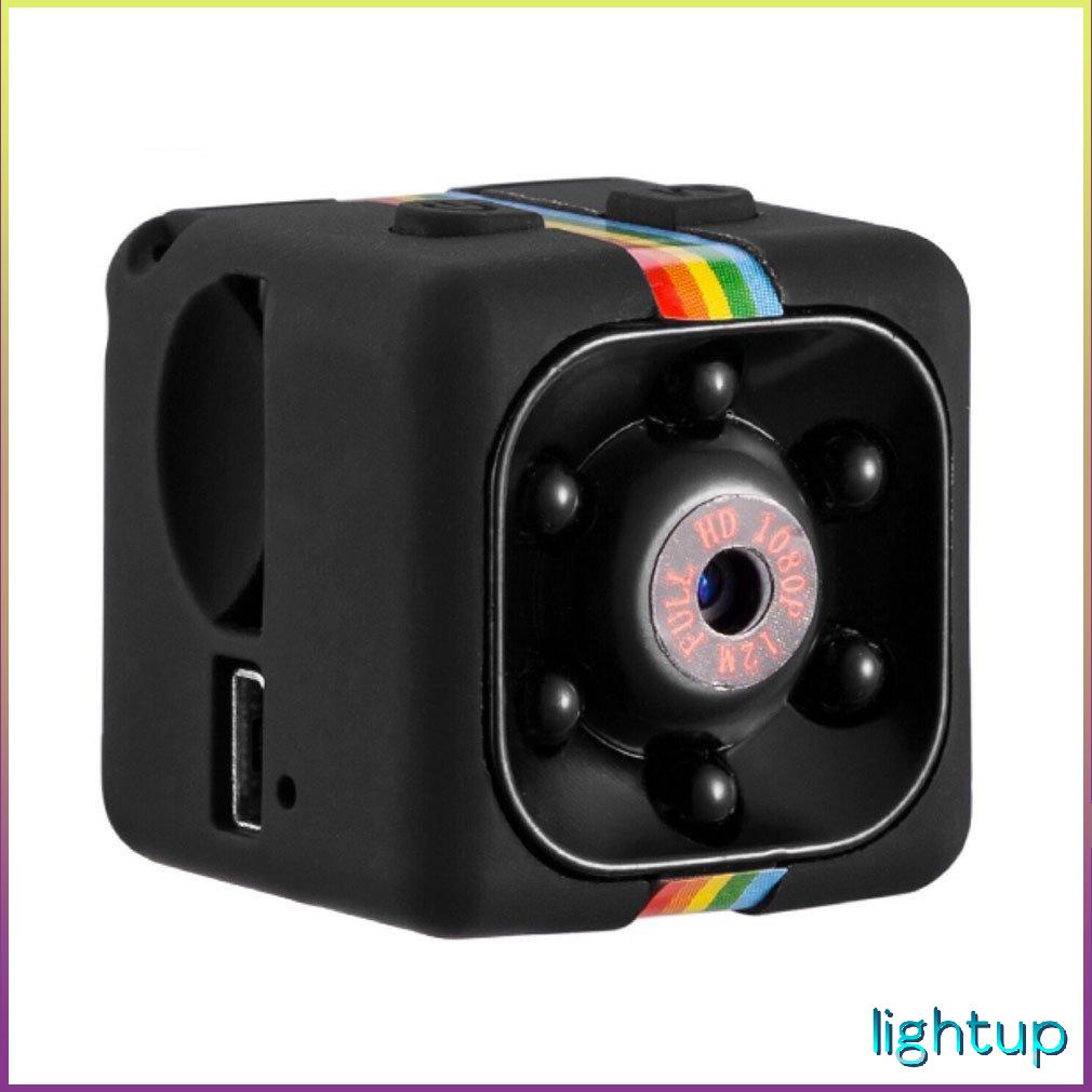 Sq11 Camera Mini 1080P Nhìn Đêm Máy Quay Phim DVR Xe Ô Tô Đầu Ghi Hình Hồng Ngoại Thể Thao DV Ảnh Kỹ Thuật Số Hỗ Trợ thẻ Tf Max 32G [Y/4]
