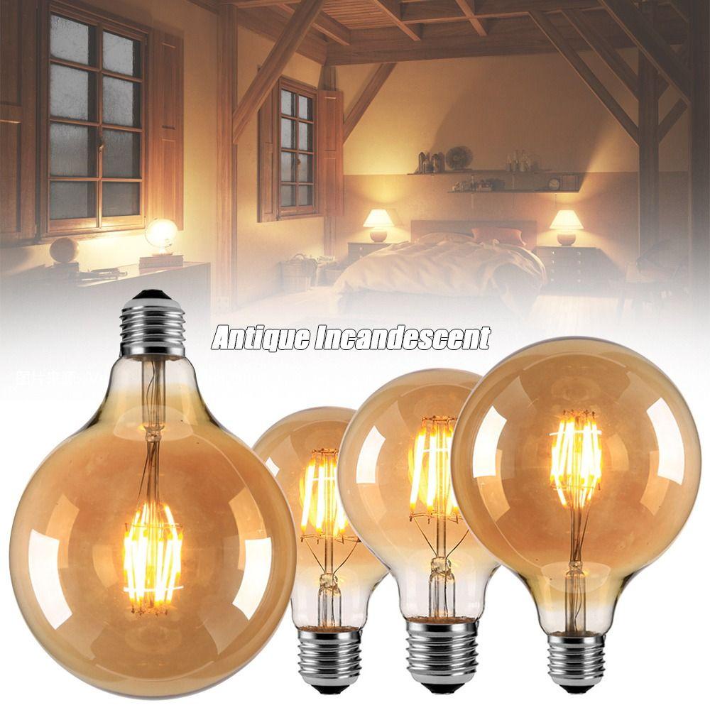 Giá Đỡ Bóng Đèn Edison E27 2200K Phong Cách Cổ Điển Độc Đáo Trang Trí Nhà Cửa