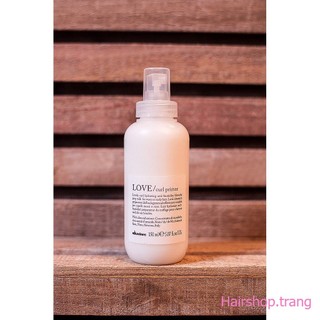 Xịt Dưỡng Ẩm Và Định Hình Trước Khi Sấy Bảo Vệ Tóc Khỏi Tác Hại Của Nhiệt Davines Love Curl Primer 150ml