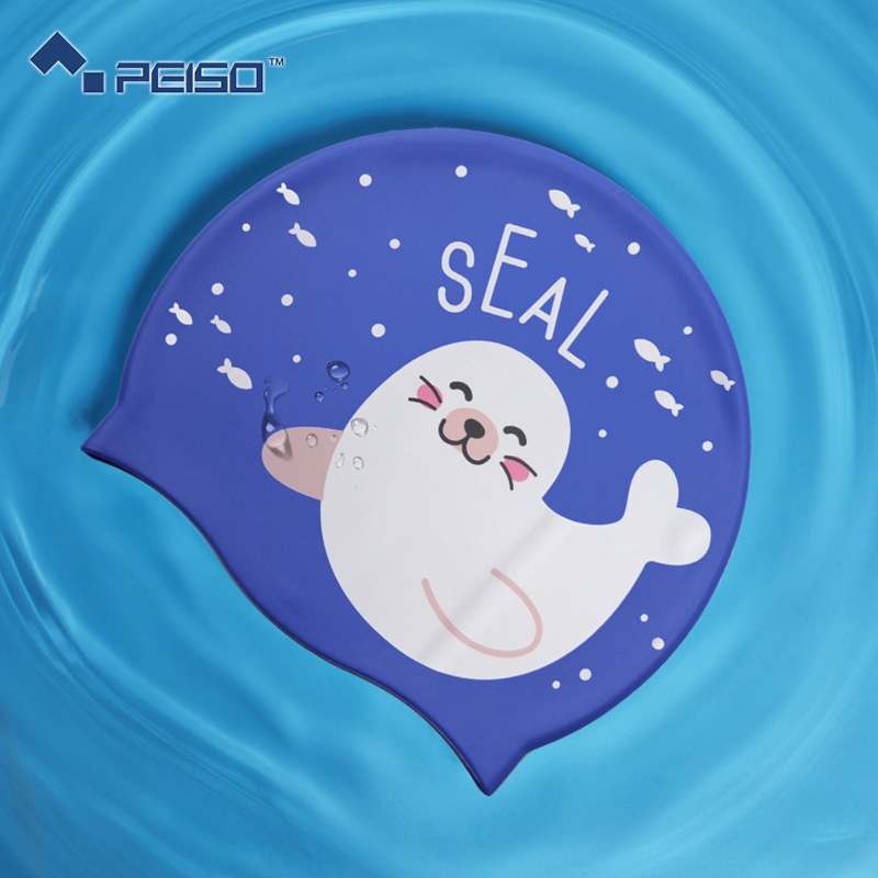 Mũ Bơi Silicon Unisex Thời Trang Mới Cho Trẻ Em