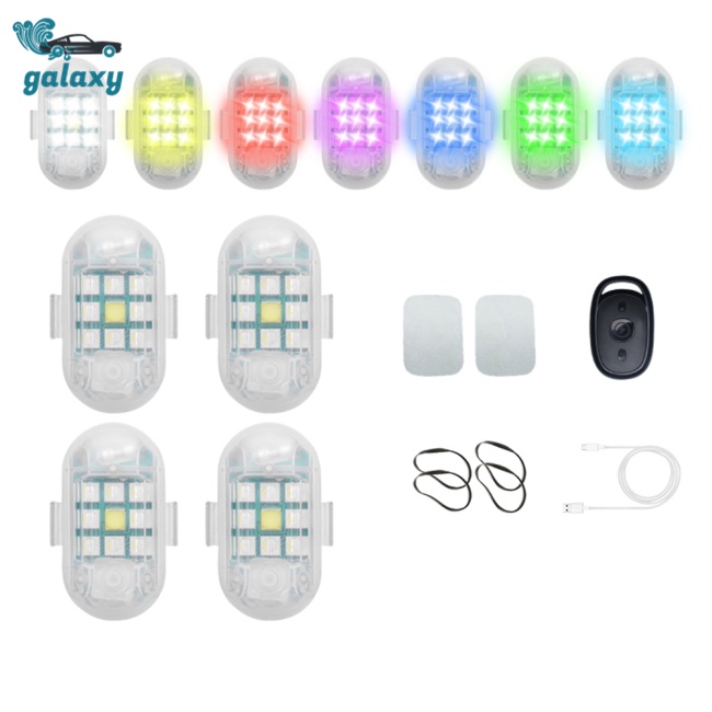 Galaxy Máy Bay Điều Khiển Từ Xa Có Đèn Led Chống Thấm Nước