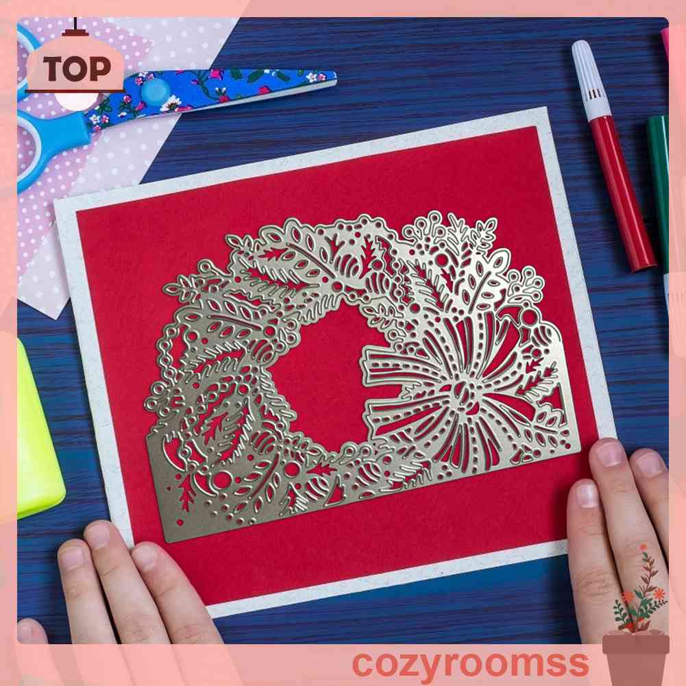 Khuôn Cắt Giấy Kim Loại Họa Tiết Giáng Sinh