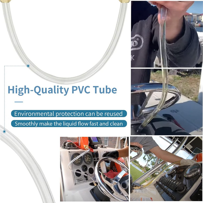 Bộ chỉ đạo thủy lực-Bộ nạp đầy ống Thuyền chảy máu Bộ phụ kiện cho hệ thống lái thủy lực Seastar, Marine Outboard