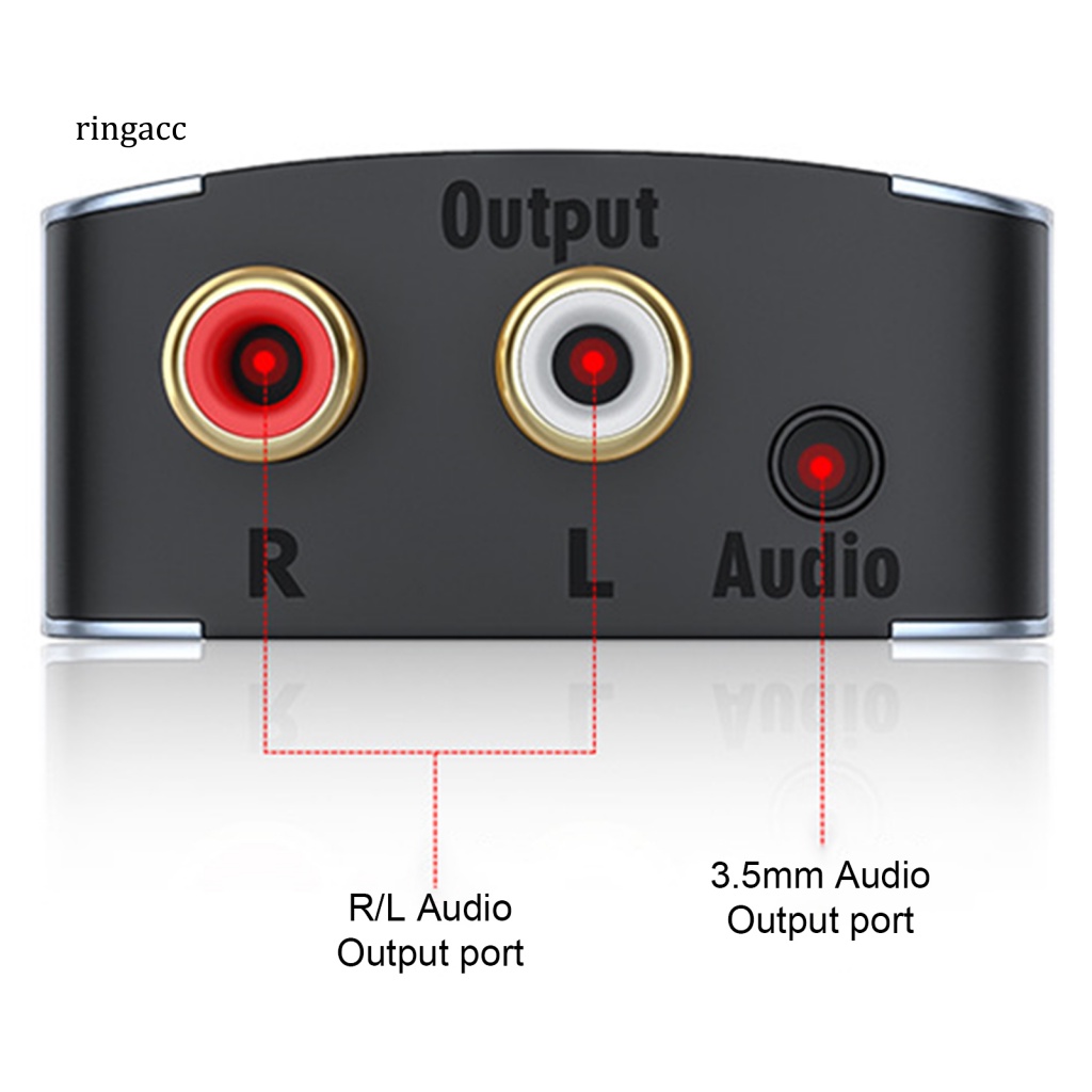 Bộ Chuyển Đổi Kỹ Thuật Số RGA Digital TV / for PS4 HD-compatible Player Sang Analog Và Phụ Kiện