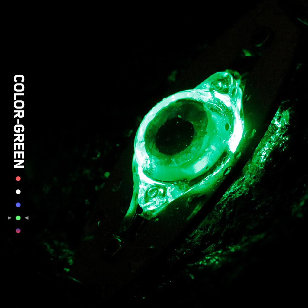 Mồi Câu Cá Giả Mini Bằng Nhựa Hình Con Mực Phát Quang Có Thể Xoay Được