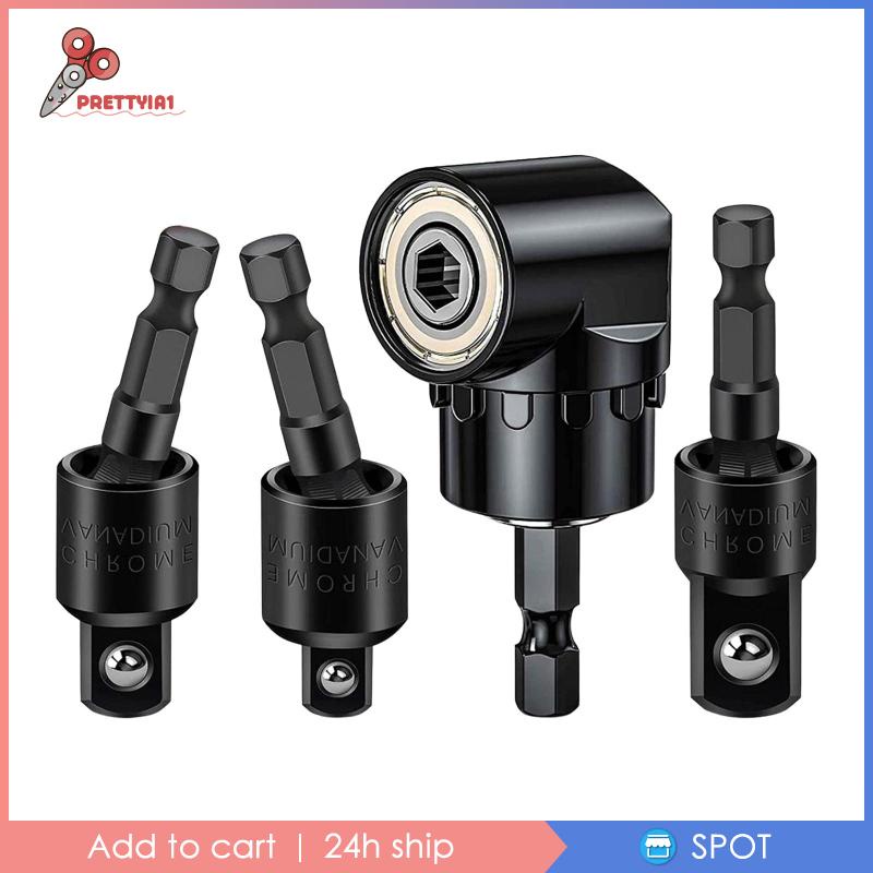 [Prettyia1] Bộ 3 Ổ Cắm Xoay 360 Độ Dùng Sửa Chữa Xe Hơi