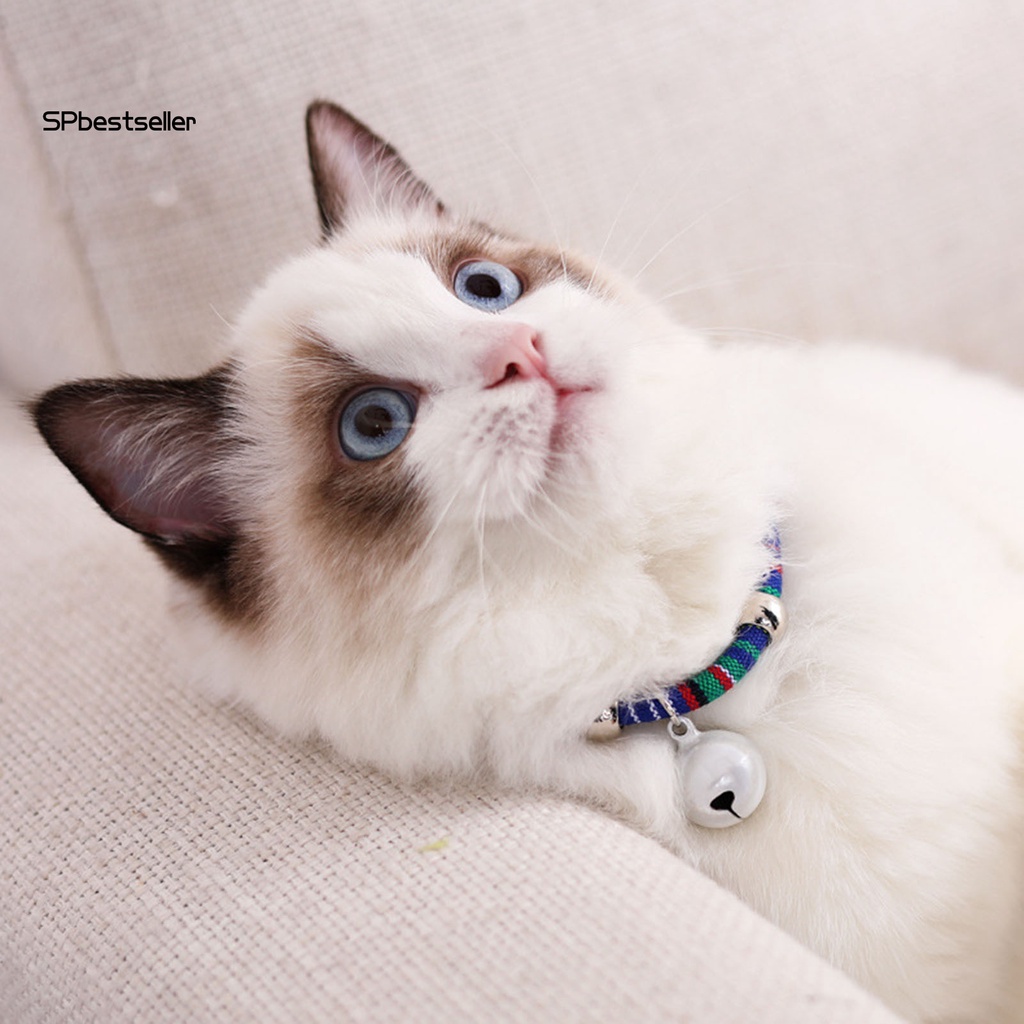 Vòng Cổ Giả Da Trang Trí Chuông Có Thể Điều Chỉnh Cho Thú Cưng