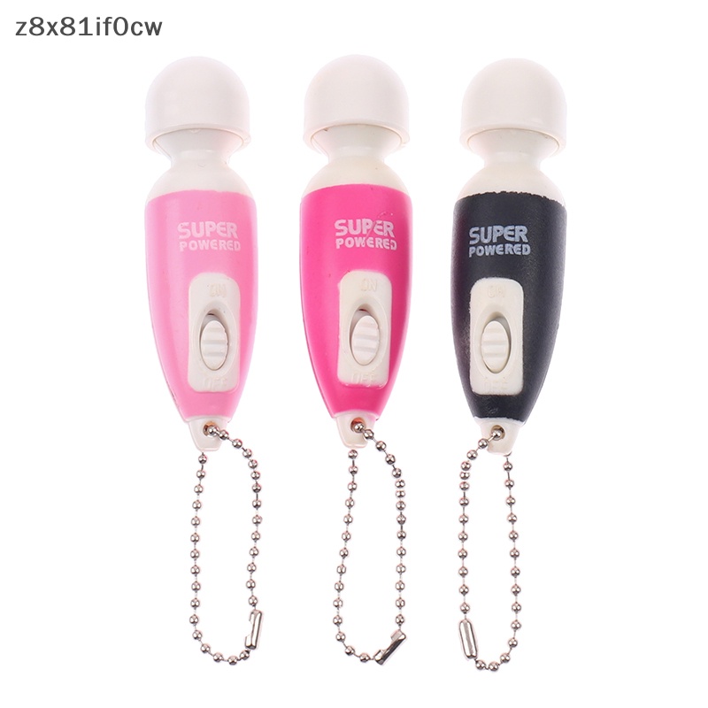 [Cw] Xách Tay Mini Dễ Thương Móc Chìa Khóa Đầy Đủ Cơ Thể Massage Thanh Nhanh Chóng Rung Thư Giãn Boutique