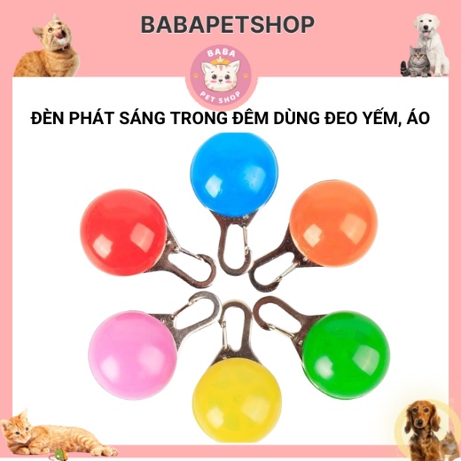 Đèn LED Đeo Vòng Cổ Cho Chó Mèo Phát Sáng 3 Chế Độ, Theo Giõi Thú Cưng Ban Đêm, An Toàn Cho Chó Mèo - Babapetshop