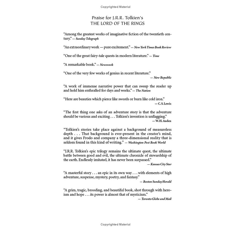 The Lord Of The Rings - The Fellowship Of The Ring