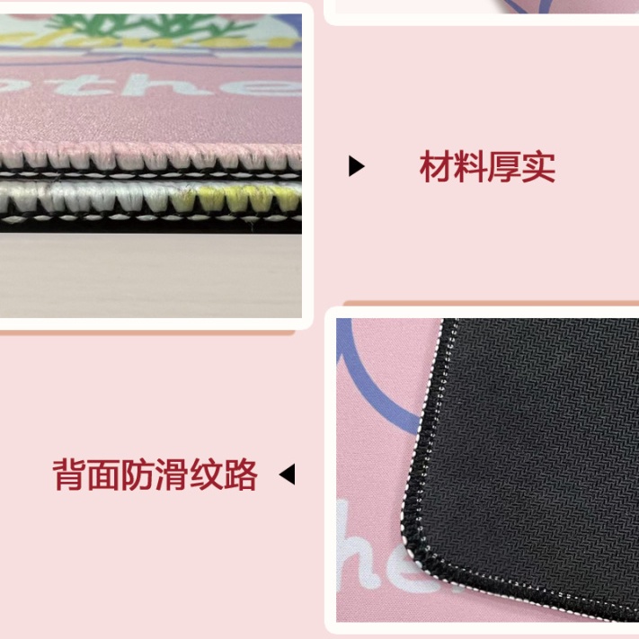 Tấm Lót Chuột Và Bàn Phím Máy Tính Họa Tiết Hoạt Hình Dễ Thương