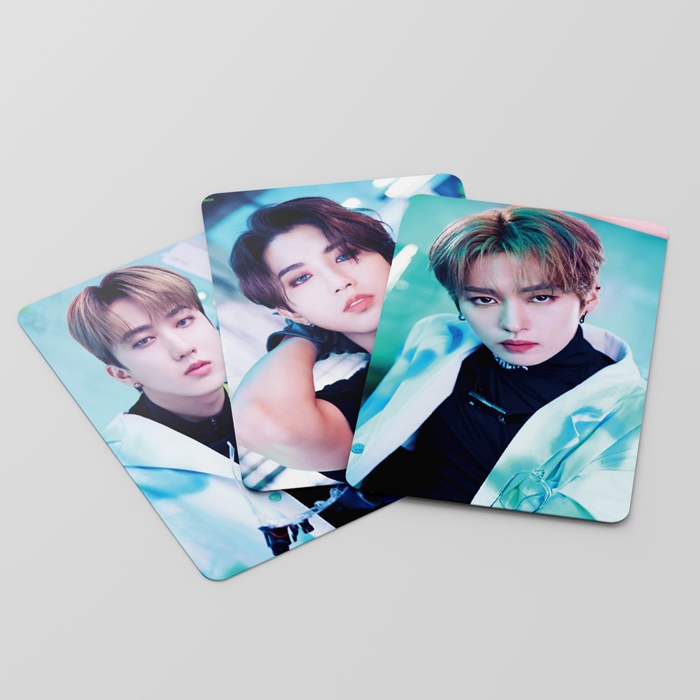 Hộp 55 ảnh Kpop Stray kids boy 127 UNIVERSE LOMO Cards New Album FAVORITE Photocards Card