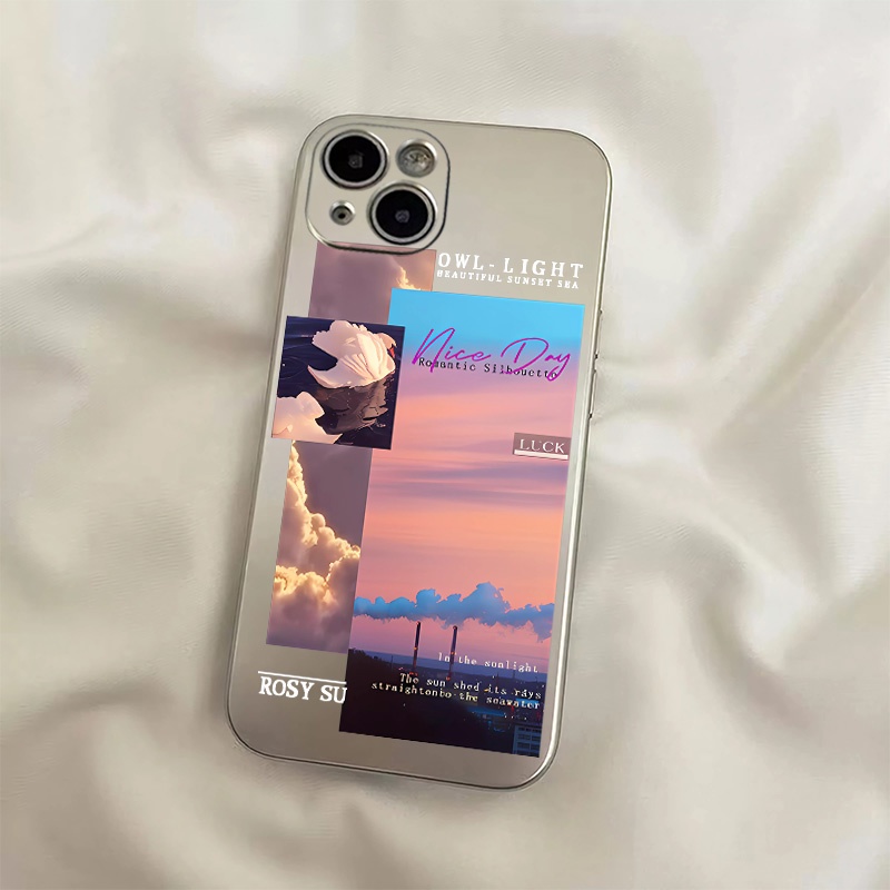 Ốp Điện Thoại TPU Silicon Mềm Mạ Điện Chống Sốc Cho IPhone 14 13 12 11 Pro XS Max XR X 8 + 7 6S Plus