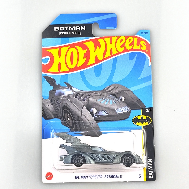HOT WHEELS Mô Hình Xe Hơi BATMAN FOREVER BATMOBILE 2023-55 Bằng Kim Loại Với Tỷ Lệ 1 / 64
