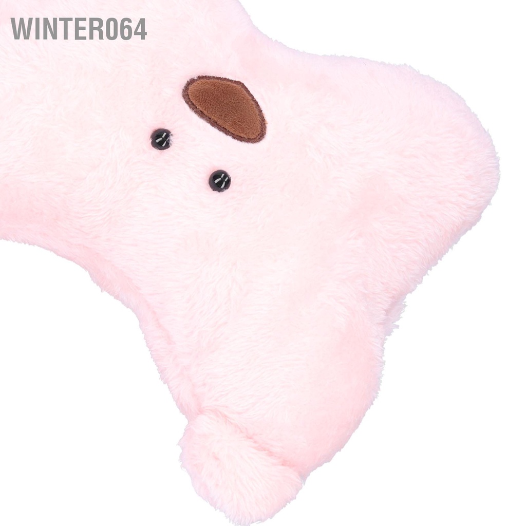 Winter064 Gối Tựa Cổ Hoạt Hình Gấu Dễ Thương Đệm Bông PP Sang Trọng Thoải Mái Cho Ghế Ô Tô