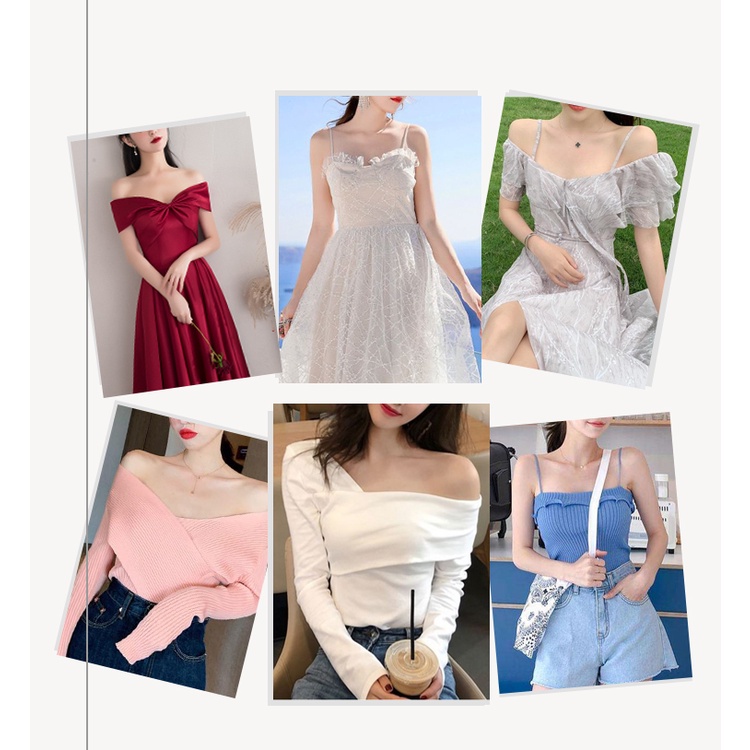 Áo Ngực Không Dây Chống Trượt Siêu Mỏng Thời Trang Mùa Hè Cho Nữ