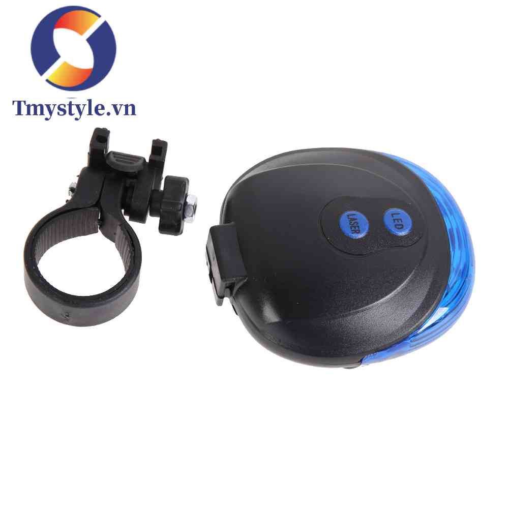Đèn LED 5 Bóng Cảnh Báo An Toàn Gắn Đuôi Xe Đạp