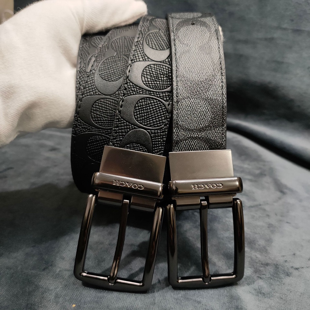 COACH Thắt Lưng Da 120Cm Kiểu Dáng Cổ Điển Dành Cho Nam