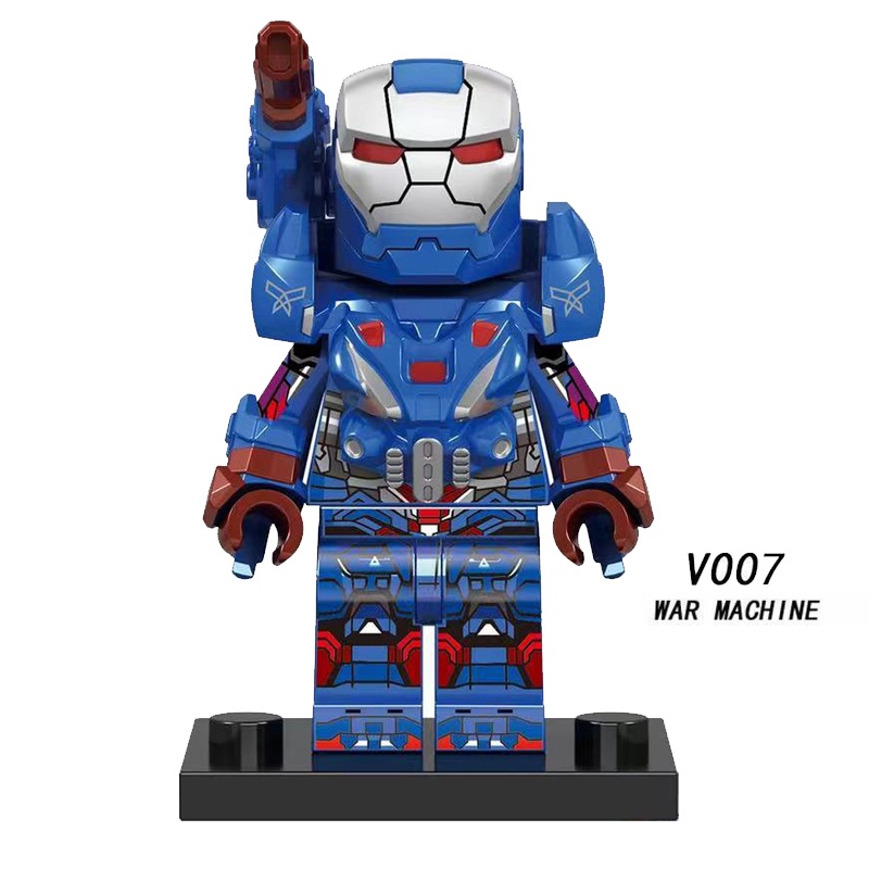 Mô Hình Đồ Chơi Siêu Anh Hùng Hellbat Màu Trắng Đen Mini Làm Quà Tặng Cho Bé