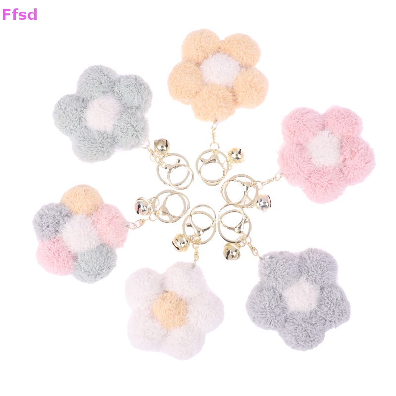 {Ffsd} Móc Chìa Khóa Bông Mềm Mại Đáng Yêu Có Móc Khóa Túi Xách * Bán Chạy