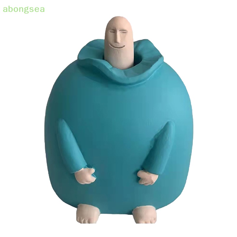 Abongsea Đồ Trang Trí Bàn Hình Mặt Cười Đeo Ngón Tay Giữa Đẹp Mắt