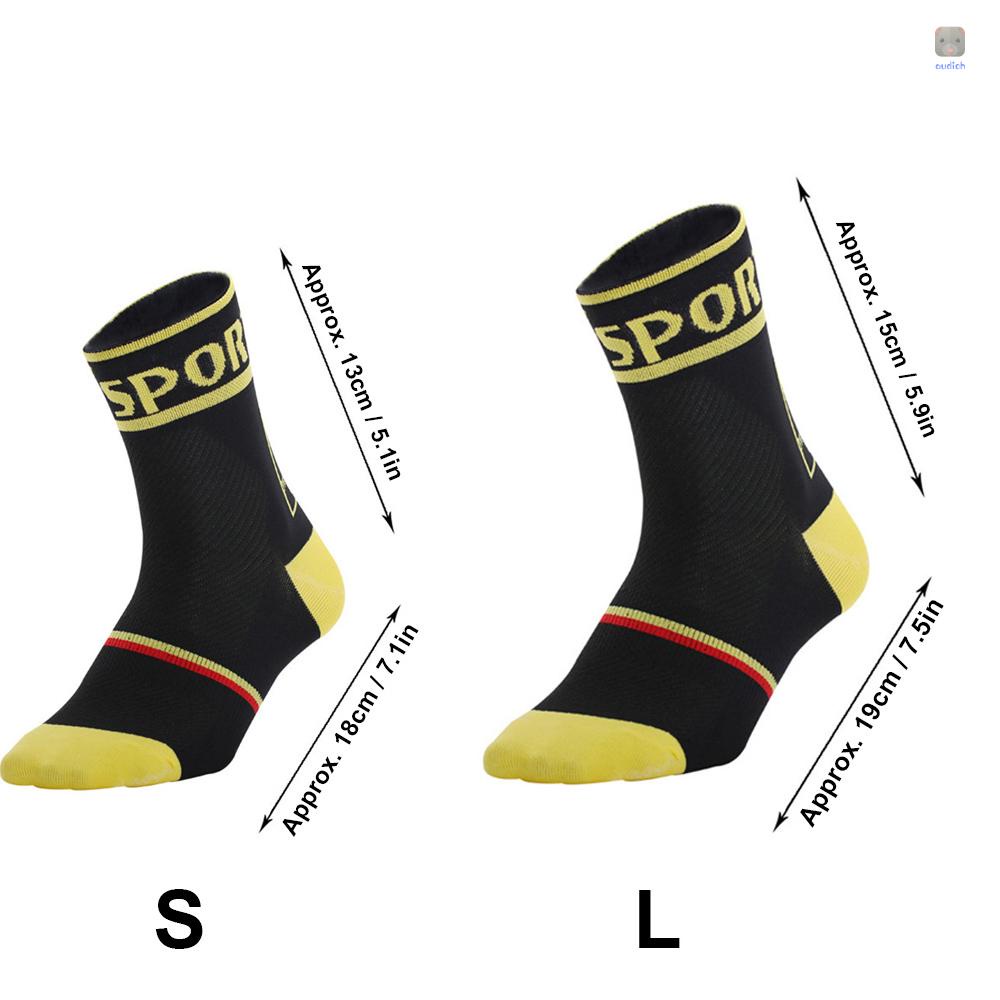 Vớ Thể Thao Thoáng Khí Họa Tiết Chấm Bi / Kẻ Sọc Dành Cho Nam Nữ