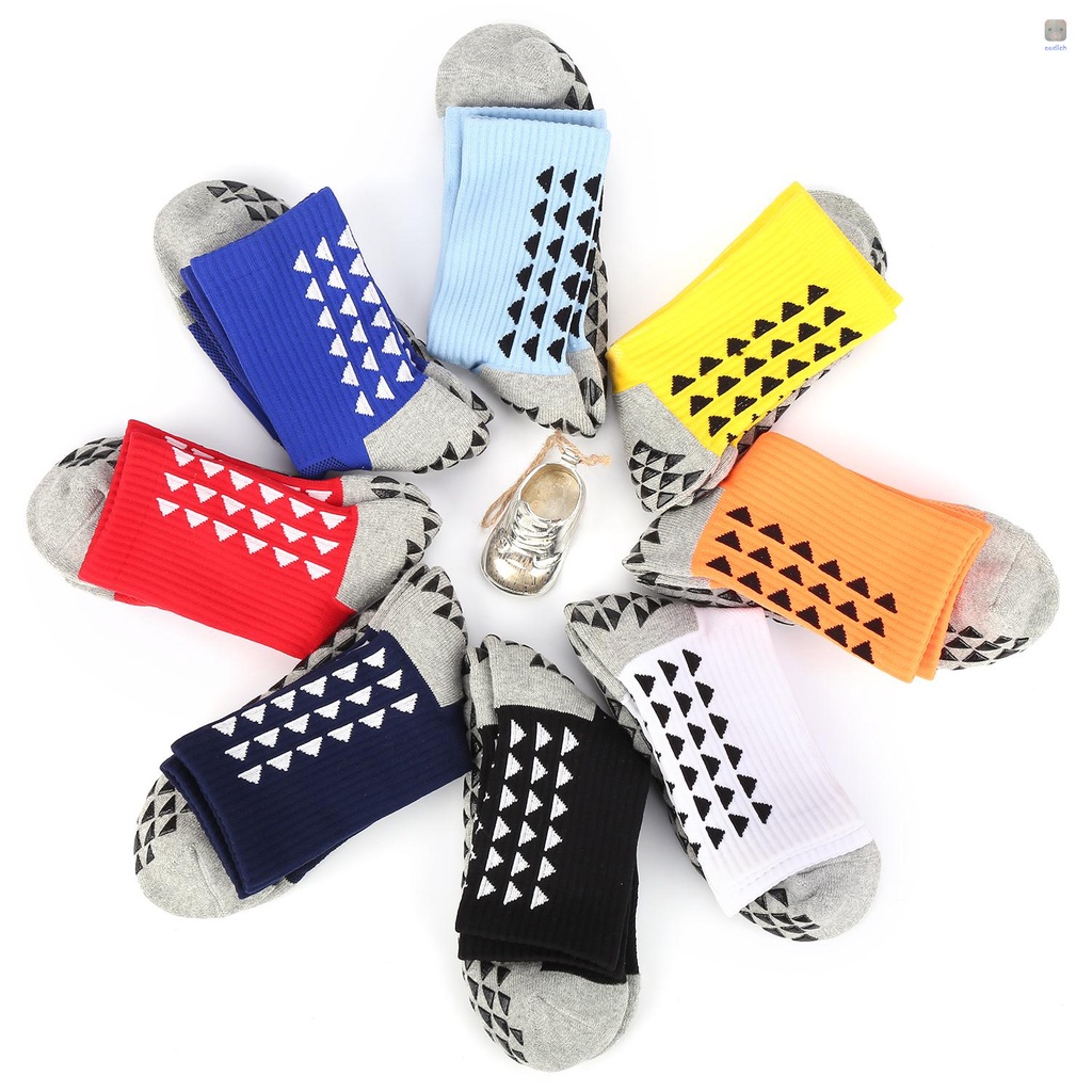 Set 1 / 3 Đôi Tất Thể Thao Dài Chống Trượt Thấm Hút Tốt Tiện Dụng Cho Nam