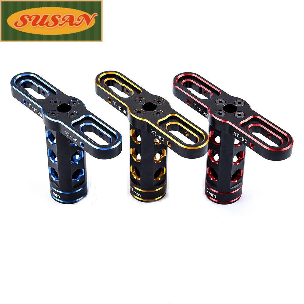 Đai Ốc Lục Giác Chữ T Bằng Kim Loại Màu Đỏ / Xanh Dương / Vàng Tỉ Lệ 1 / 8 Cho Xe Tải Điều Khiển Từ Xa