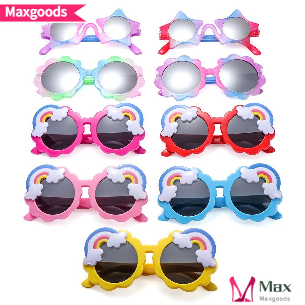 Kính Mát Tròn Họa Tiết Hoạt Hình Nhiều Màu Sắc Cho Bé