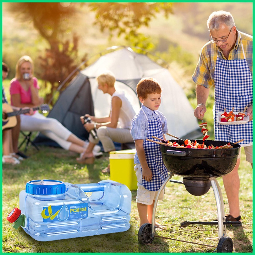 Bình Đựng Nước Dung Tích Lớn 5.5L Có Quai Cầm Chống Rò Rỉ Tiện Dụng