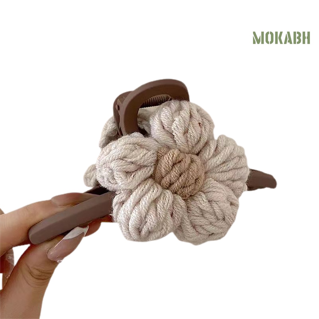 Kẹp Tóc Càng Cua Cố Định Tóc Đuôi Ngựa Mạnh Chống Trượt Màu Sắc Tương Phản