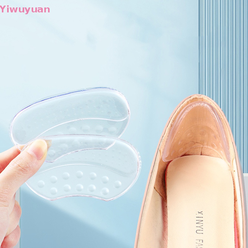 Cặp Đệm Silicone Dán Gót Chân Chống Trượt Bảo Vệ Cho Nam Nữ Mới