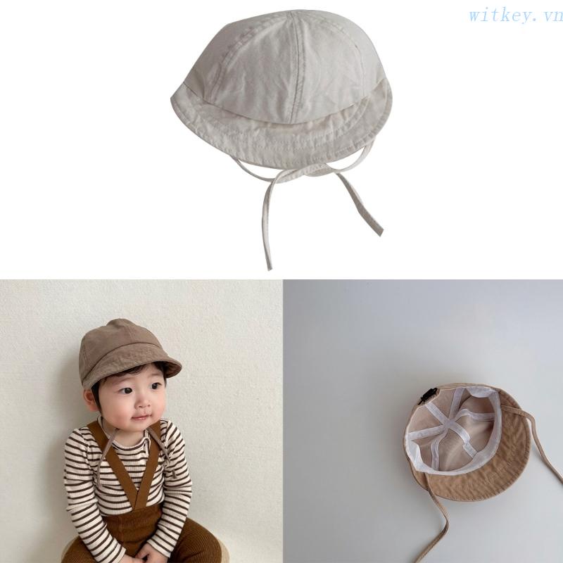 Mũ Lưỡi Trai Chống Nắng Vành Mềm Điều Chỉnh Được Thời Trang Cho Bé