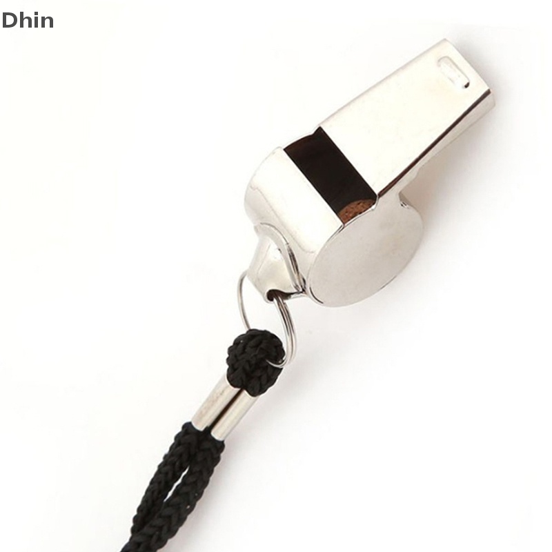 Còi Thổi Bằng Kim Loại Chuyên Dụng Cho Luyện Tập Đá Banh / Bóng Rổ