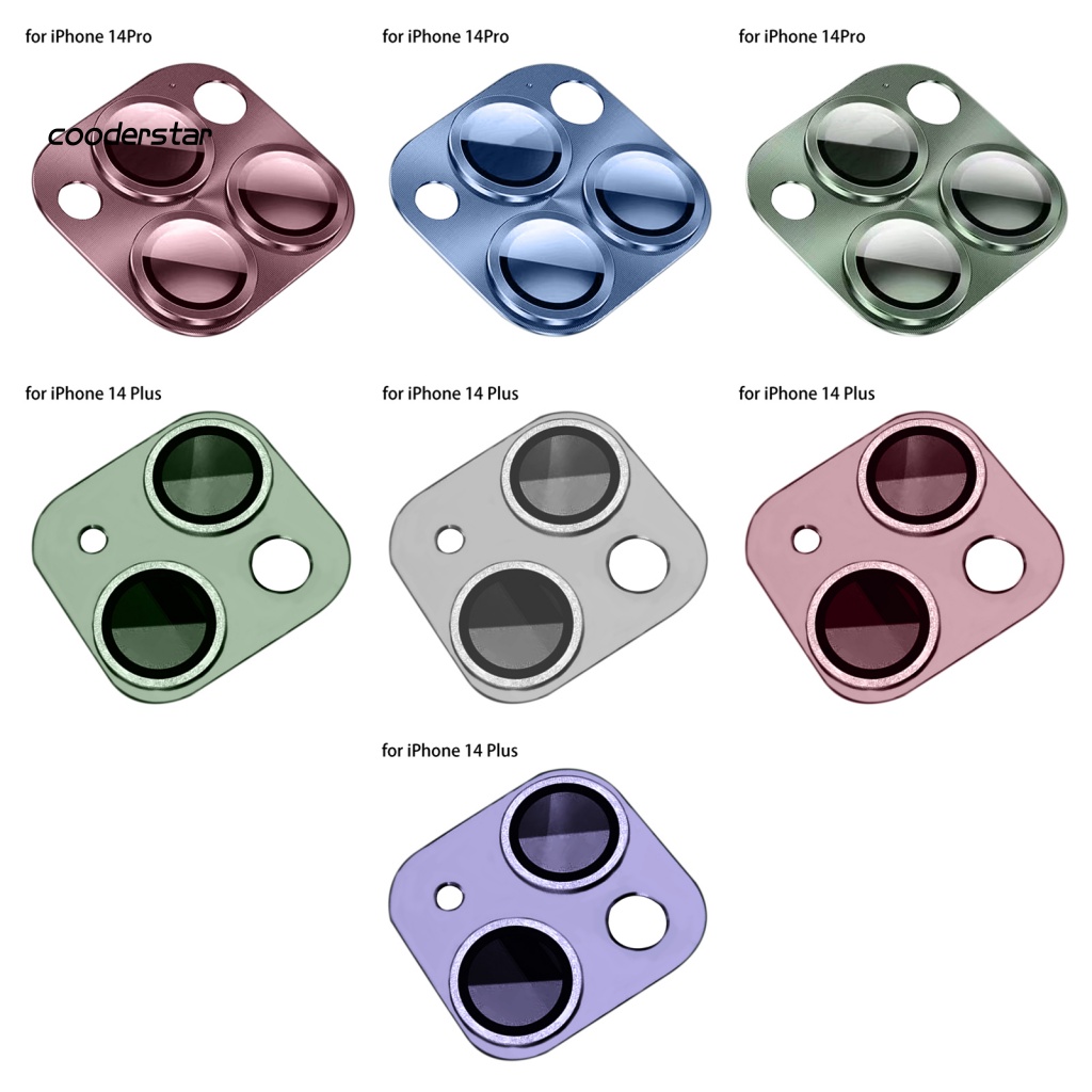 Kính Cường Lực Siêu Mỏng Bảo Vệ Ống Kính Máy Ảnh Điện Thoại iPhone 14 Pro Plus Pro Max