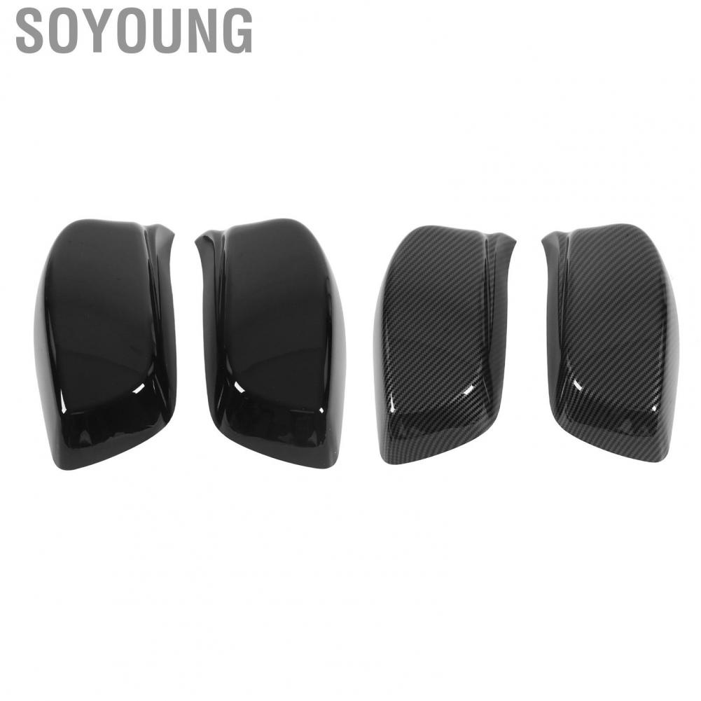Soyoung Side Door Mirror Cover  Long Durability 51167078360 Left Right Weatherproof for 5 6 Series E60 E61 E63 E64