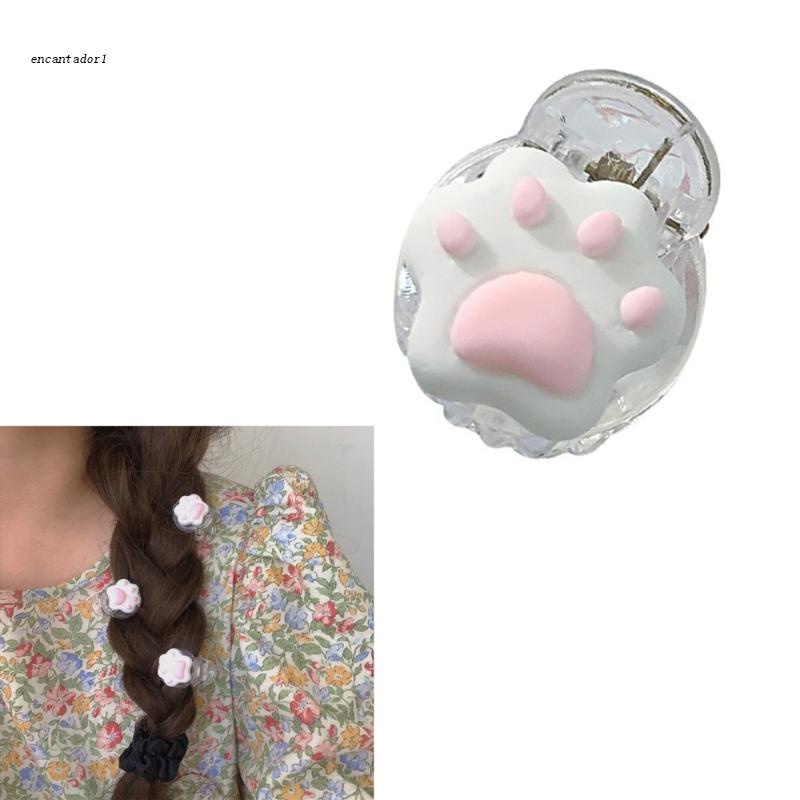 ✿ Kẹp TóC HìNh DấU Chân MèO Dễ Thương Cho Bé GáI
