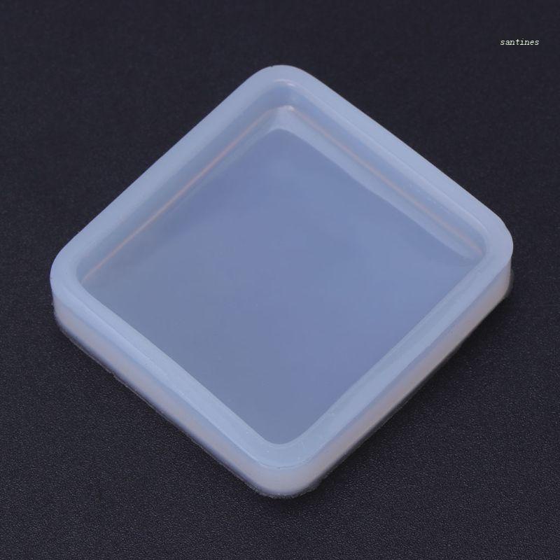 Khuôn Silicone Làm Mặt Dây Chuyền Hình Quạt Hình Học DIY