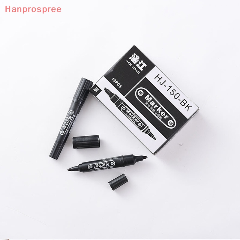 Bút Lông Hai Đầu Ngòi Lớn Không Phai Màu Chống Thấm Nước Dùng Trong Trường Học / Văn Phòng