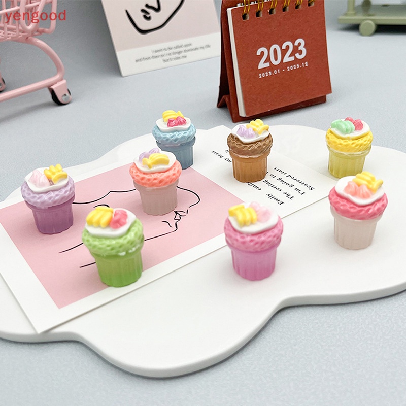 1 Kẹp Tóc Hình Cây Kem / Chuối Bằng Nhựa Phát Quang Độc Đáo Trang Trí Điện Thoại / Kẹp Tóc DIY